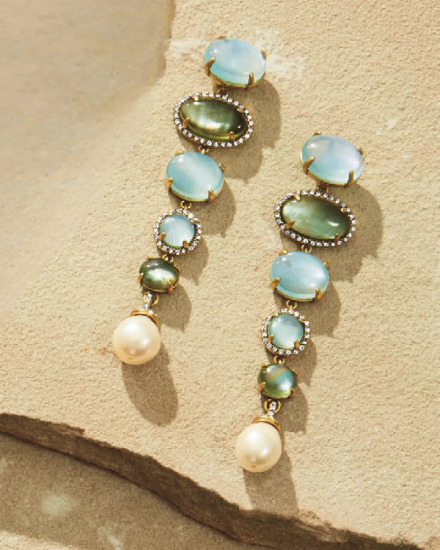 Stone Linear Earrings sold by Stella & Dot product image thumbnail 3