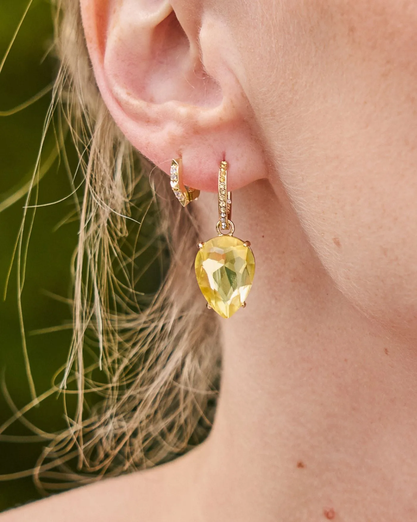 Sana Versatile Huggie Hoops sold by Stella & Dot product image thumbnail 4