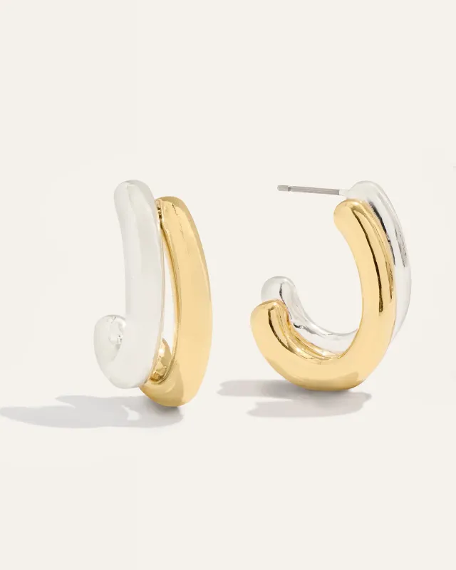 J Hoops | Mixed Metal sold by Stella & Dot