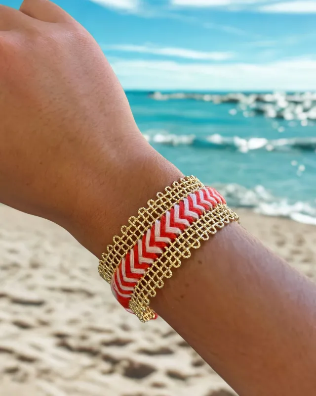 Woven Alila Cuff made by Stella & Dot