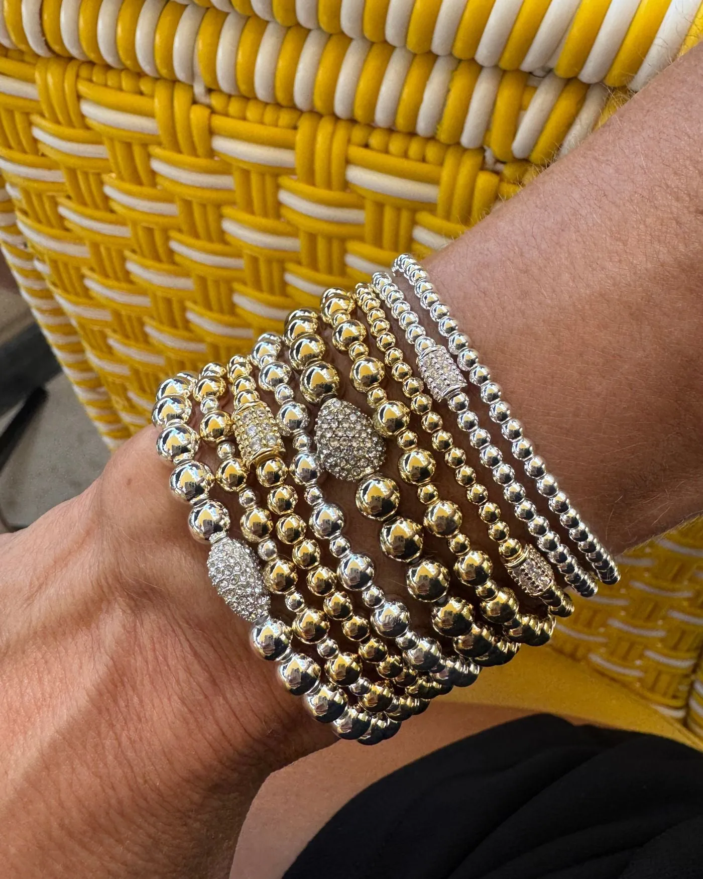 Ulani Beaded Stretch Bracelet sold by Stella & Dot product image thumbnail 3