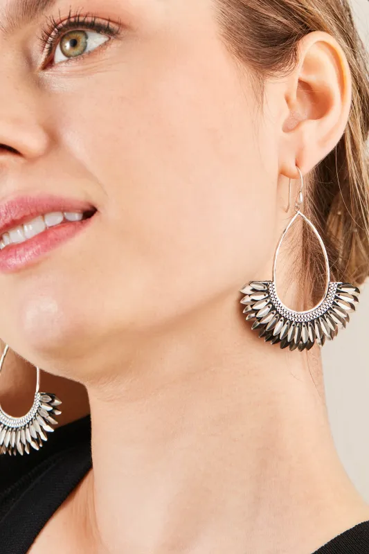 Limited Pegasus Earrings | Silver sold by Stella & Dot