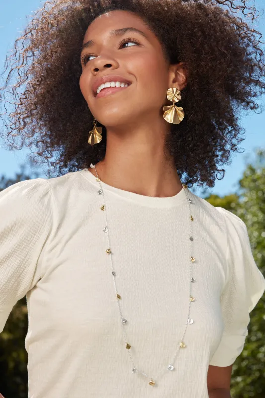 Sculptural Garden Necklace | Mixed Metal sold by Stella & Dot