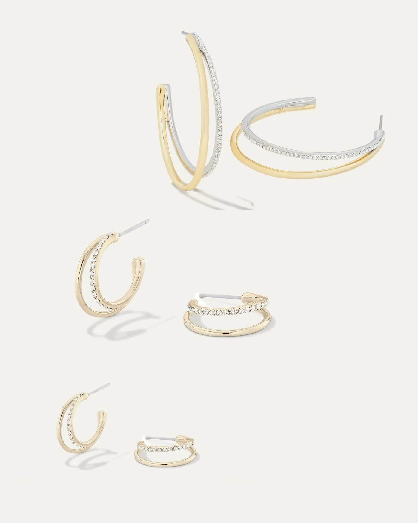 Julie Double Hoop Ear-Scape Bundle sold by Stella & Dot product image thumbnail 2