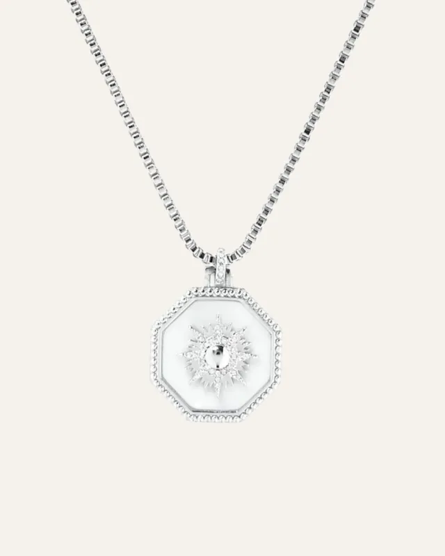 Estelle Celestial Reversible Pendant Necklace |Silver sold by Stella & Dot