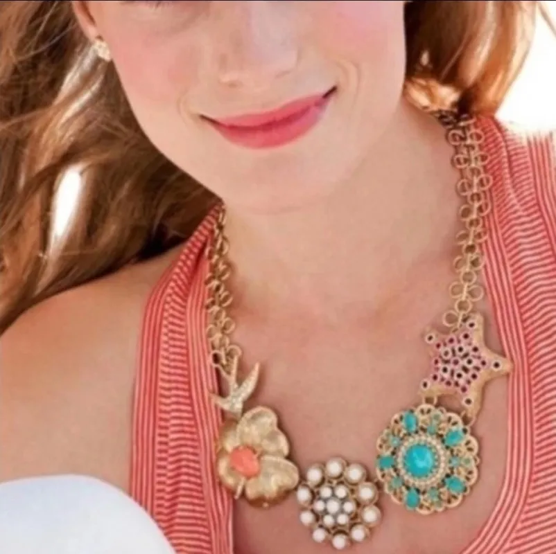 Bird of Paradise Statement Necklace sold by Stella & Dot