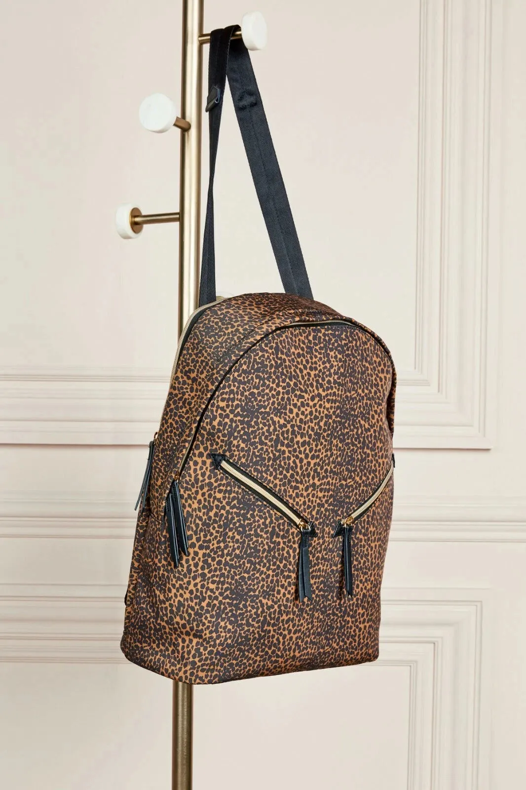 Stella & Dot Lady Boss Leopard Print Backpack sold by Stella & Dot product image thumbnail 3
