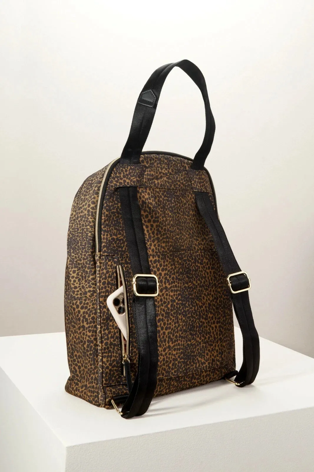 Stella & Dot Lady Boss Leopard Print Backpack sold by Stella & Dot product image thumbnail 4