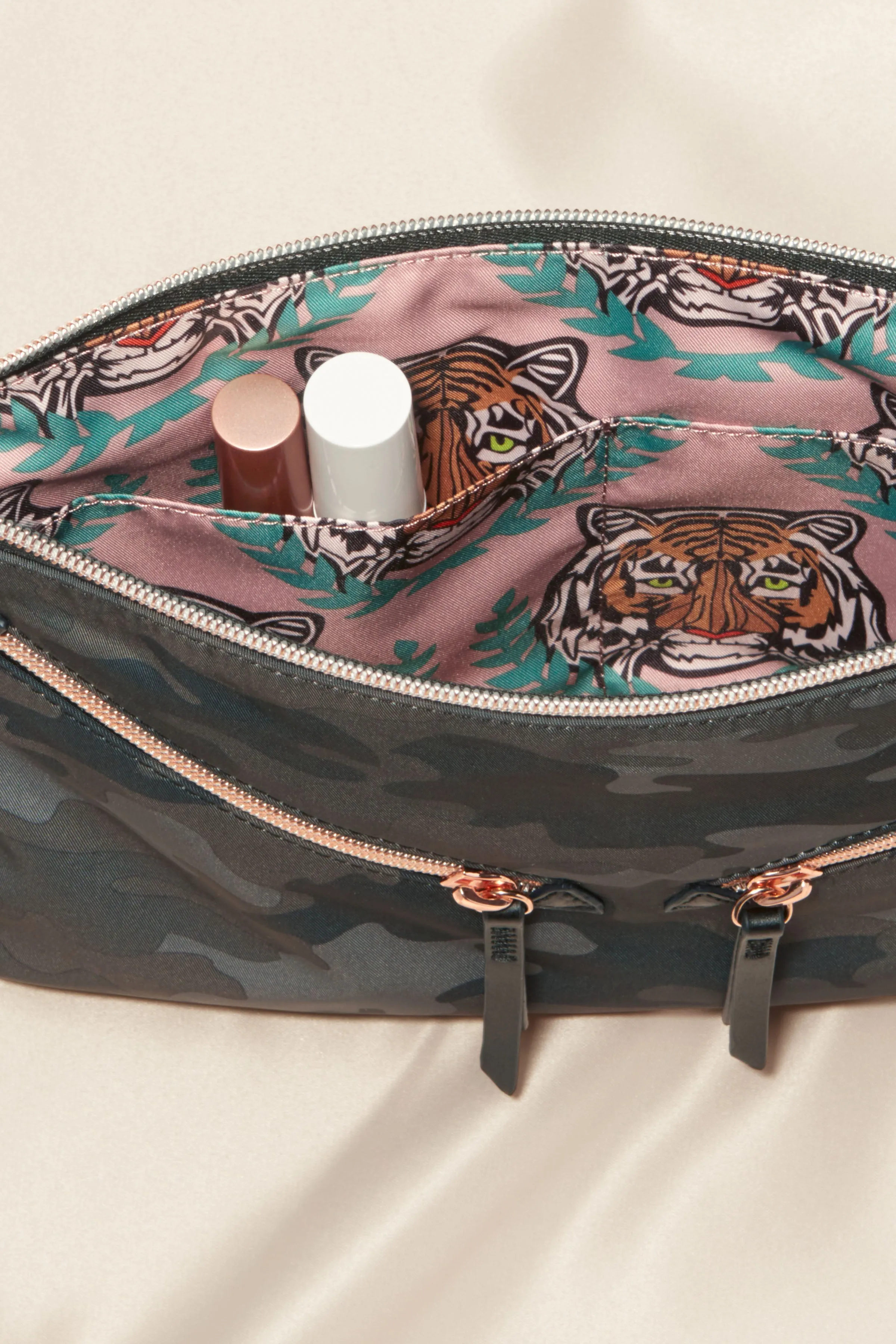 Lady Boss Crossbody Black Camo sold by Stella & Dot product image thumbnail 3