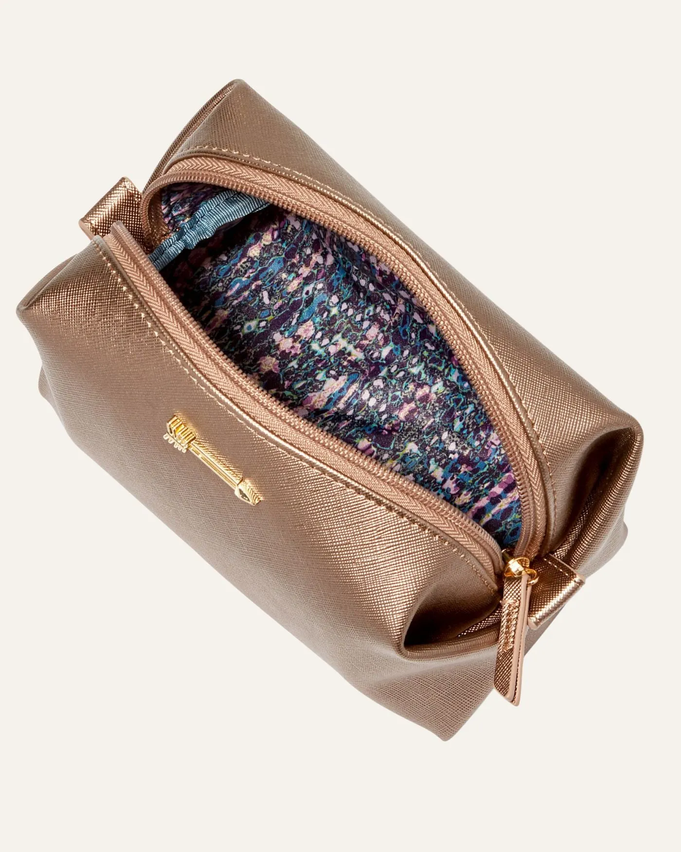 Metallic Bronze Pouf sold by Stella & Dot product image thumbnail 2