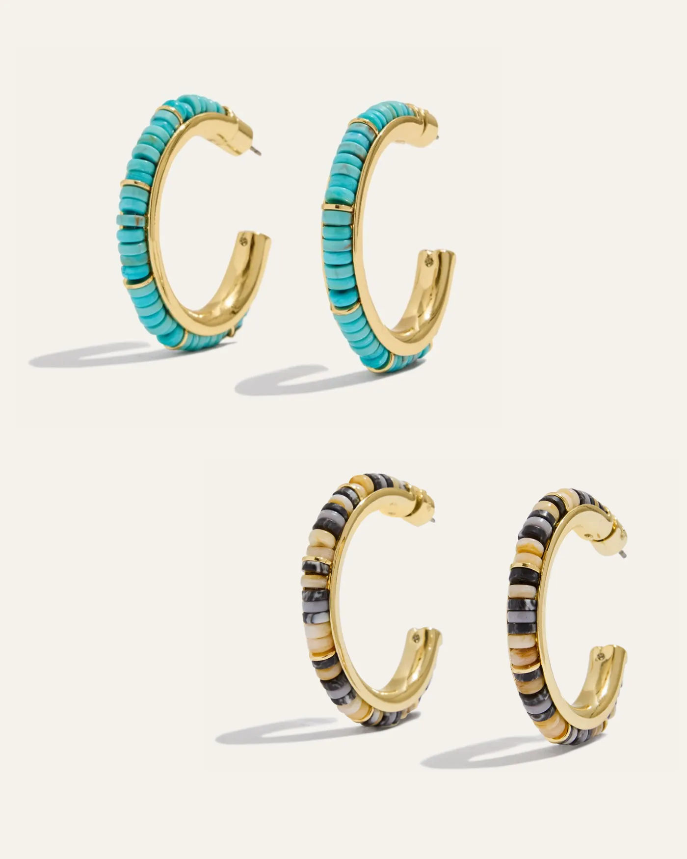 Boho Beaded Hoop Bundle sold by Stella & Dot