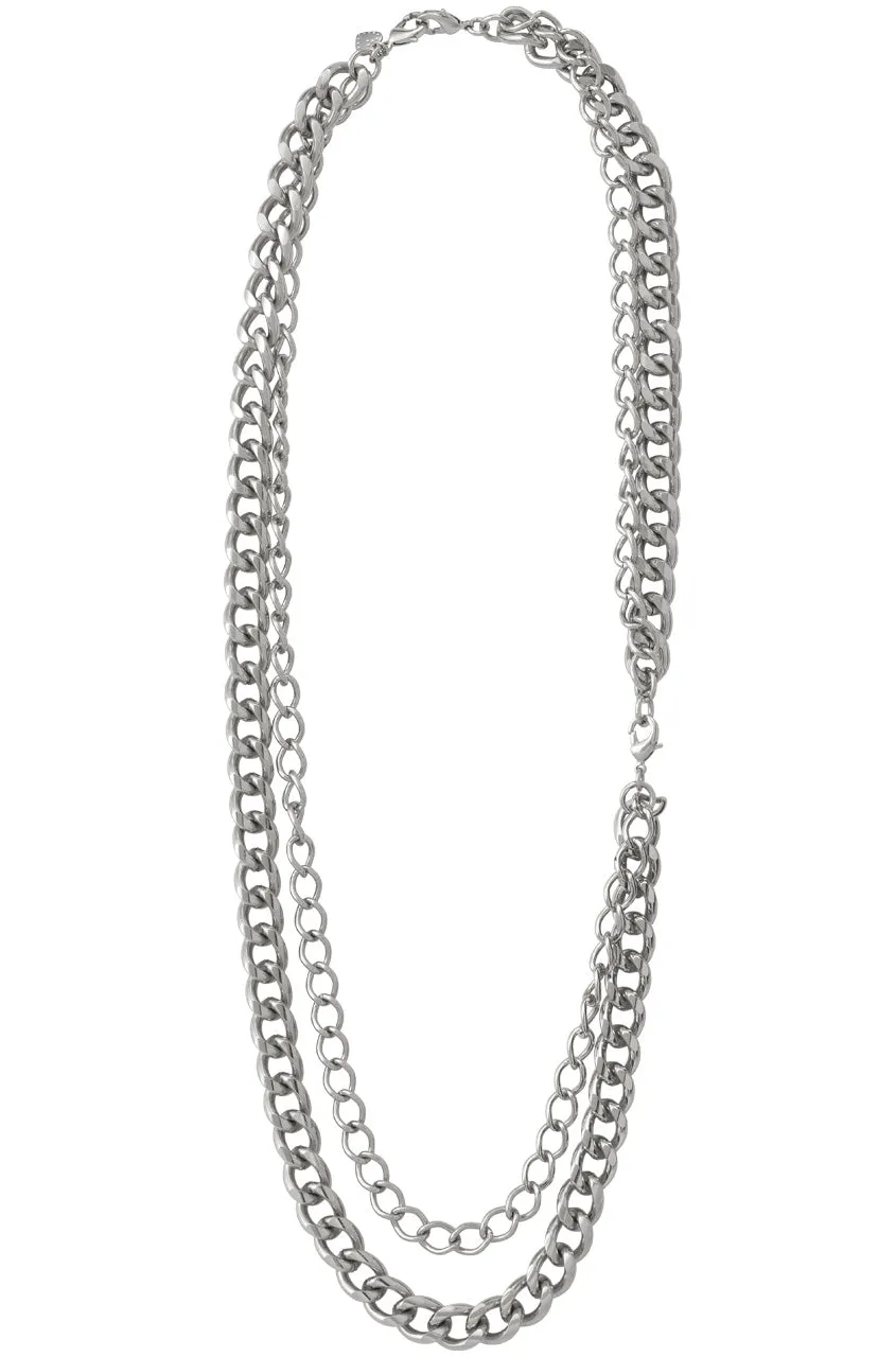La Coco Brooch Necklace in Silver sold by Stella & Dot product image thumbnail 3