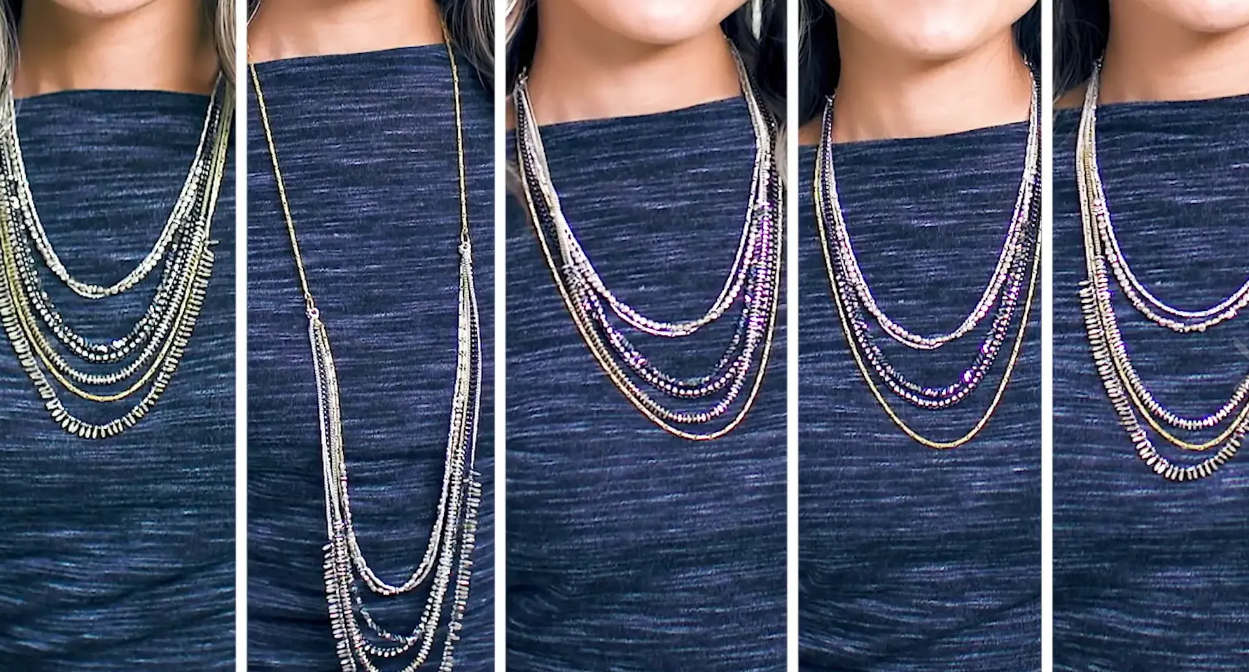 Montague Layered Necklace sold by Stella & Dot product image thumbnail 4