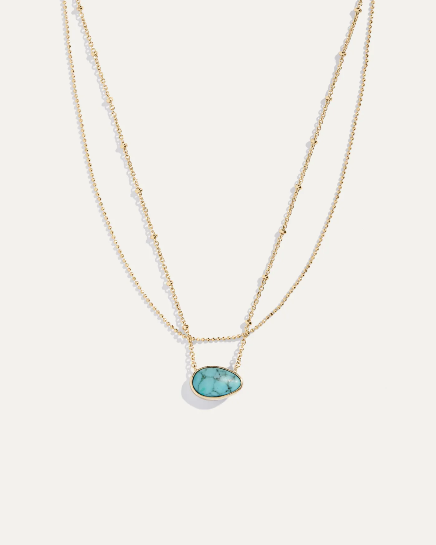 Reversible Look of Layered Necklace in Lapis and Turquoise sold by Stella & Dot