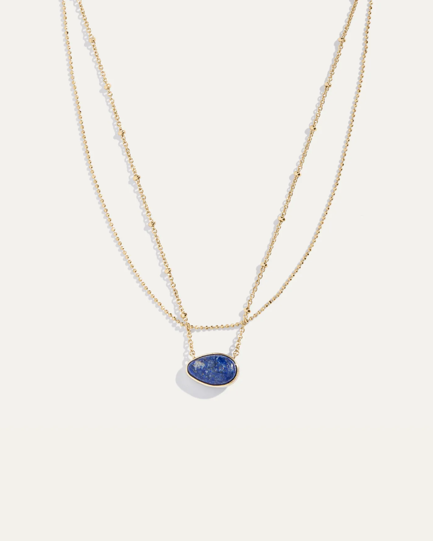 Reversible Look of Layered Necklace in Lapis and Turquoise sold by Stella & Dot product image thumbnail 2