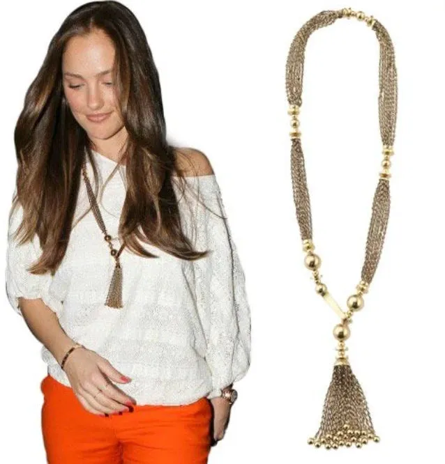 Tassle Statement Lariat sold by Stella & Dot product image thumbnail 2