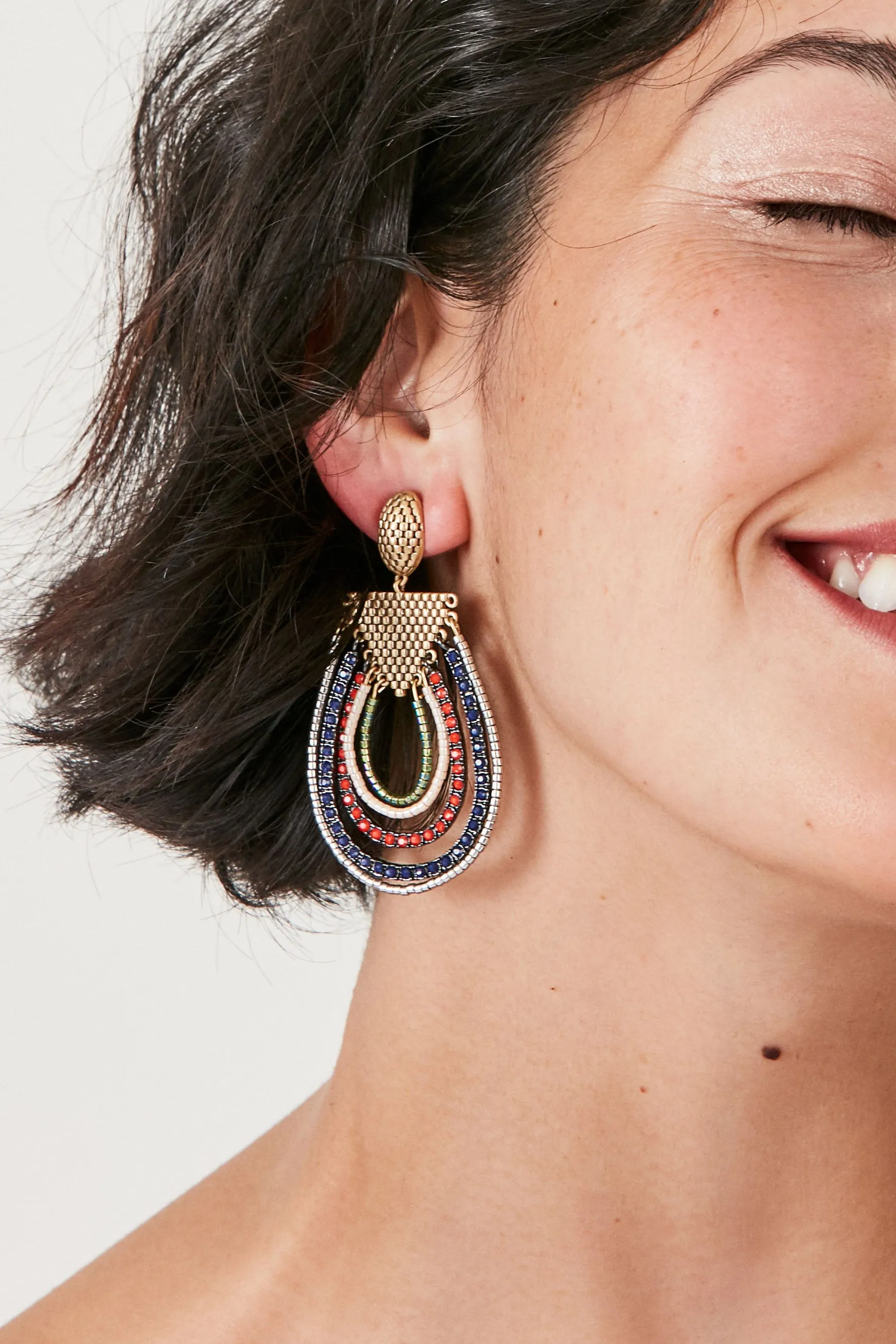 Novak Statement Earrings sold by Stella & Dot product image thumbnail 2