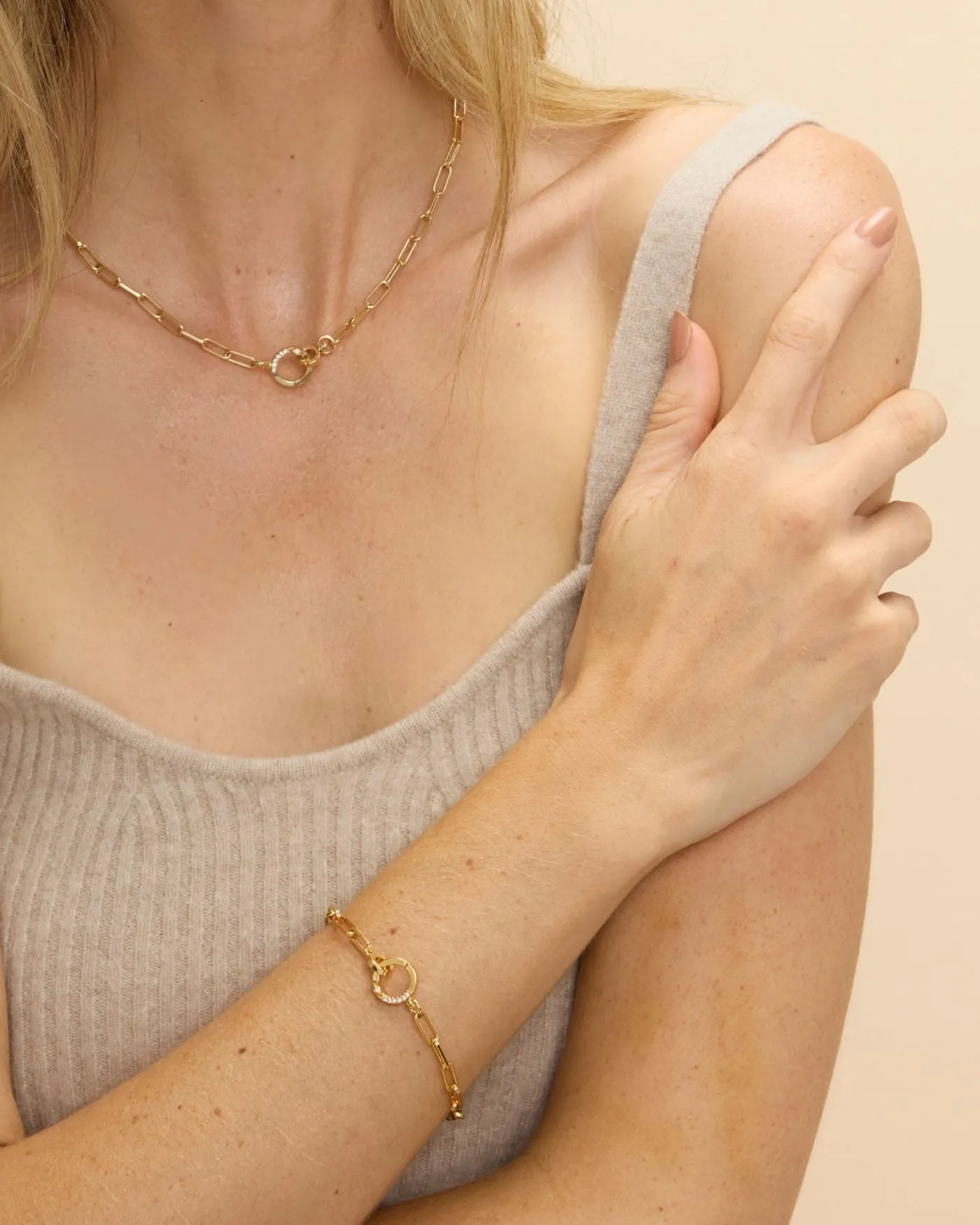 Tatum Link Necklace & Bracelet sold by Stella & Dot product image thumbnail 2
