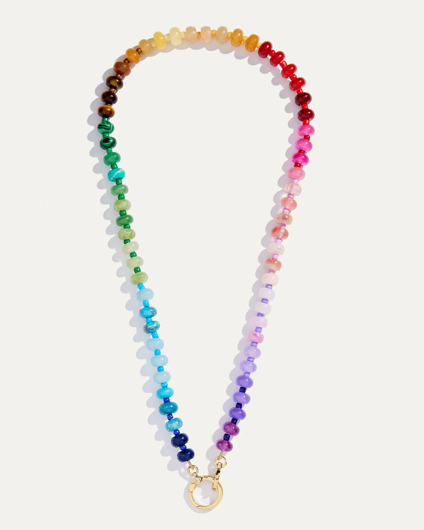 Rainbow Beaded Candy Necklace sold by Stella & Dot product image thumbnail 4