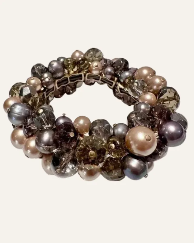 Sofia Cluster Bracelet- Smoky sold by Stella & Dot