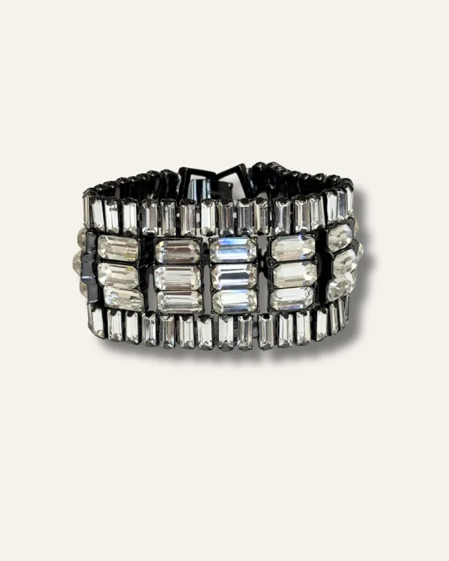Baguette Crystal Statement bracelet sold by Stella & Dot