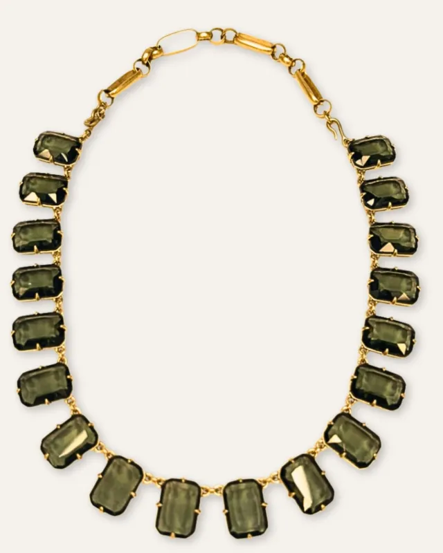 Smokey Black Diamond Statement Necklace sold by Stella & Dot