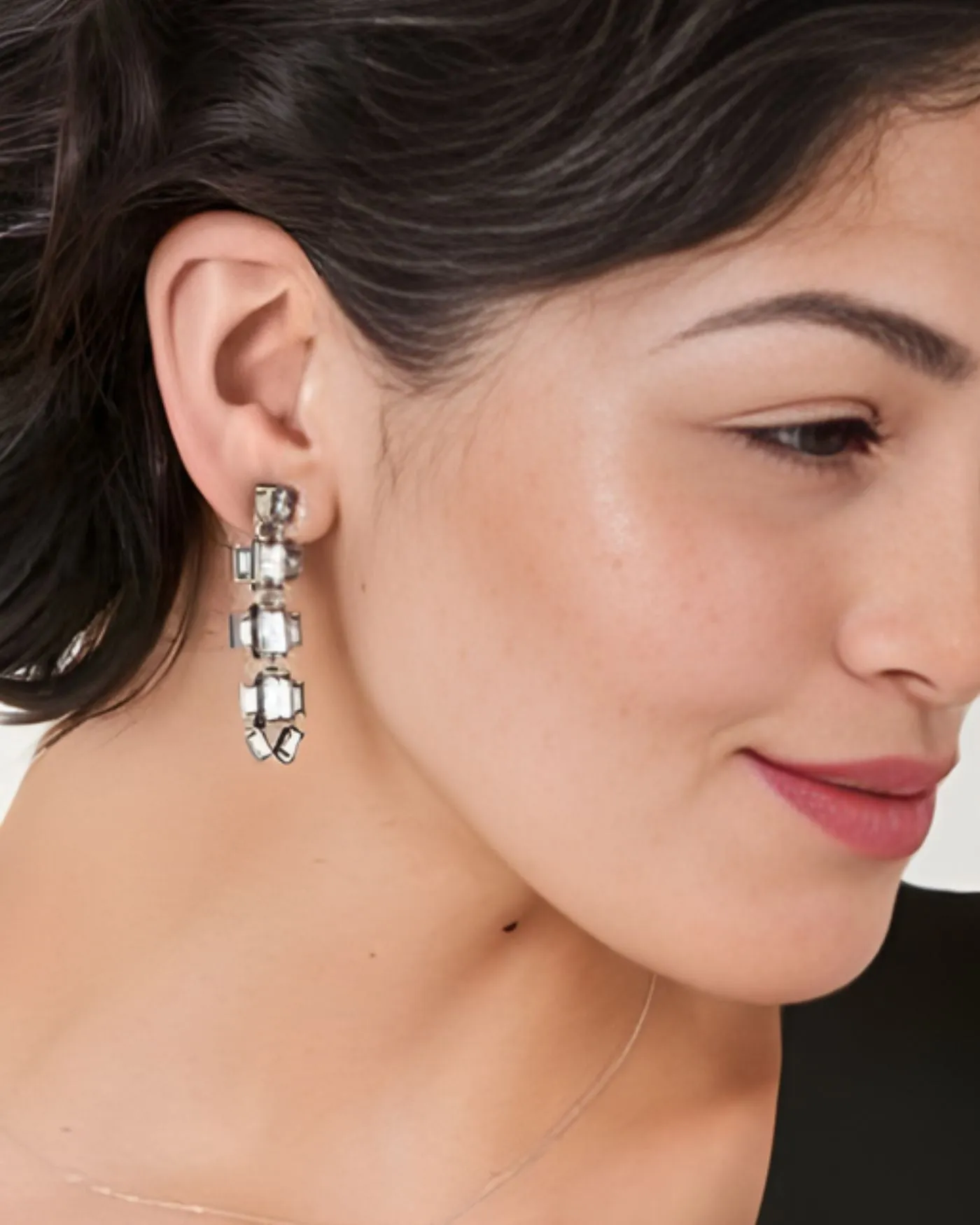 Hatley Baguette Earrings sold by Stella & Dot product image thumbnail 2