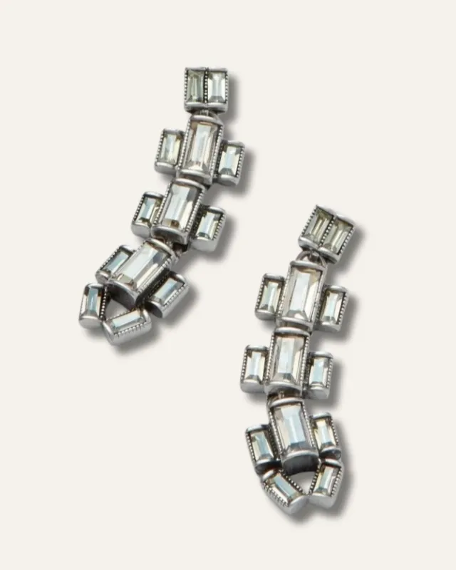 Hatley Baguette Earrings sold by Stella & Dot