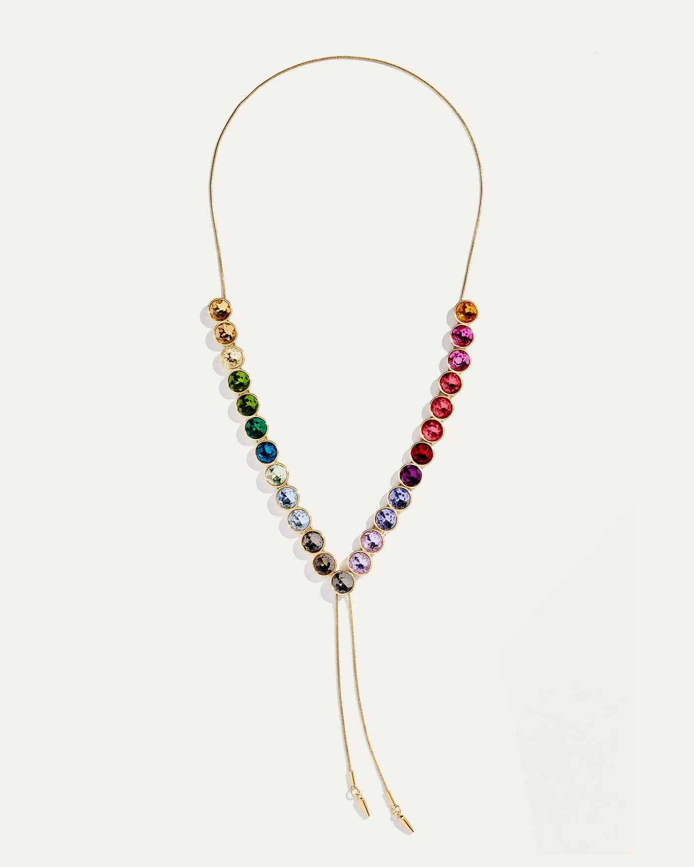 Rainbow Crystal Necklace sold by Stella & Dot product image thumbnail 3