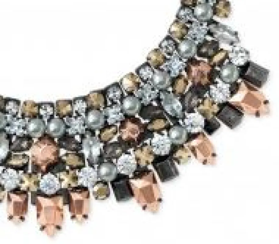 Kahlo Mixed Metal Bib Statement Necklace sold by Stella & Dot