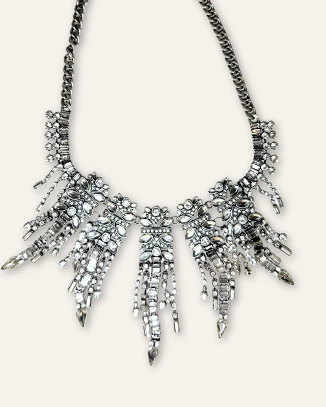 Dripping in Crystals Statement Necklace sold by Stella & Dot