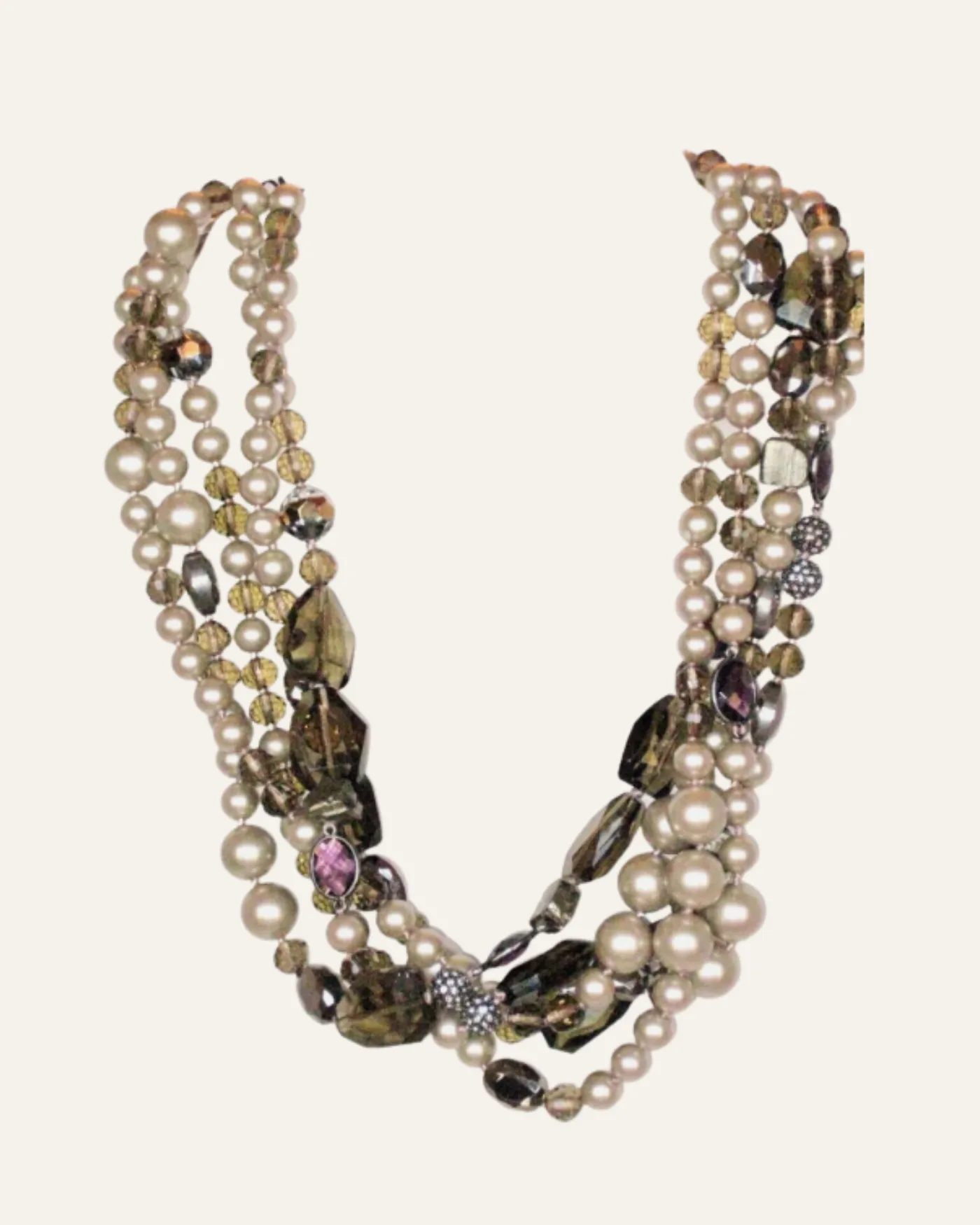 Astor Pearl and Beaded Necklace sold by Stella & Dot product image thumbnail 2