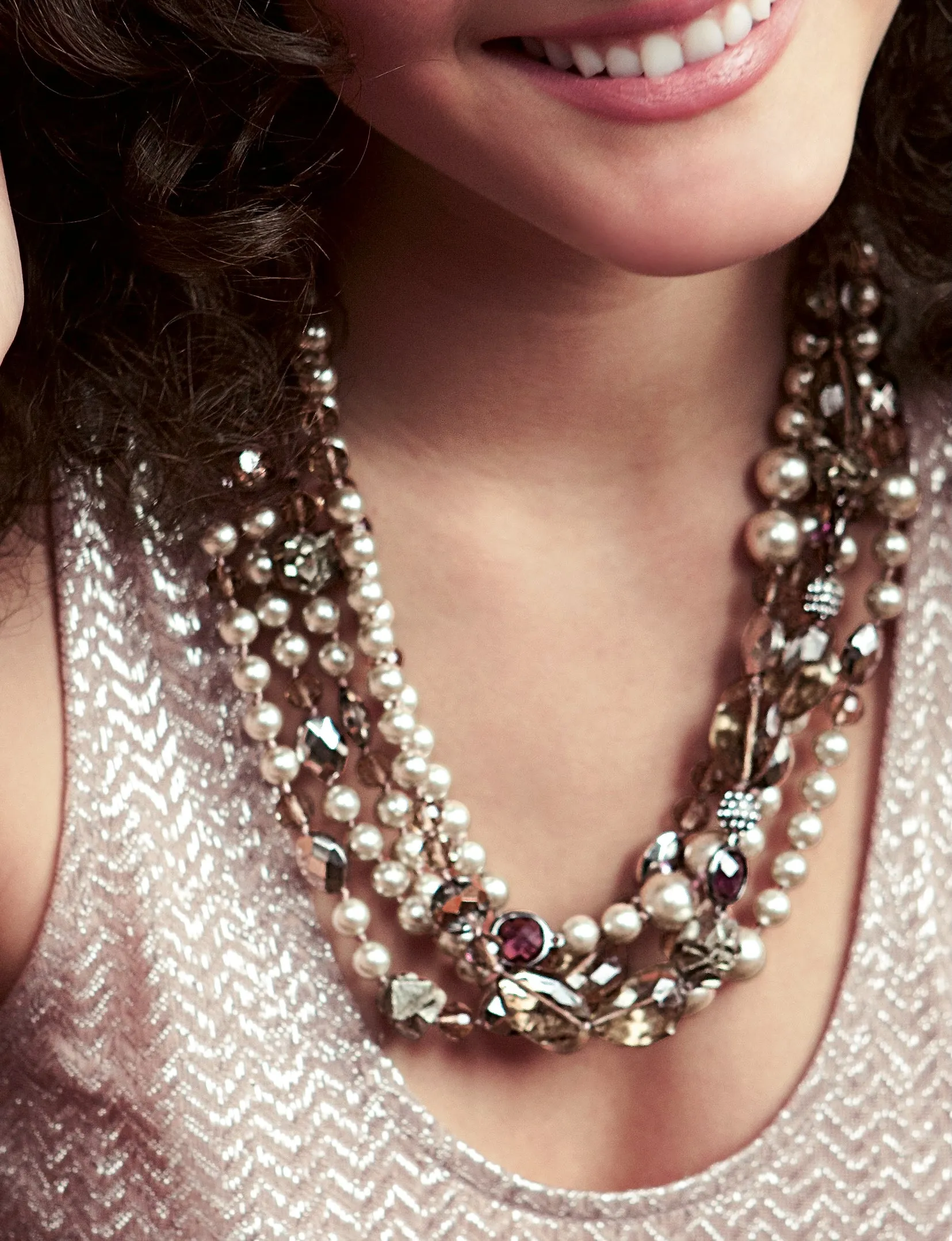 Astor Pearl and Beaded Necklace sold by Stella & Dot