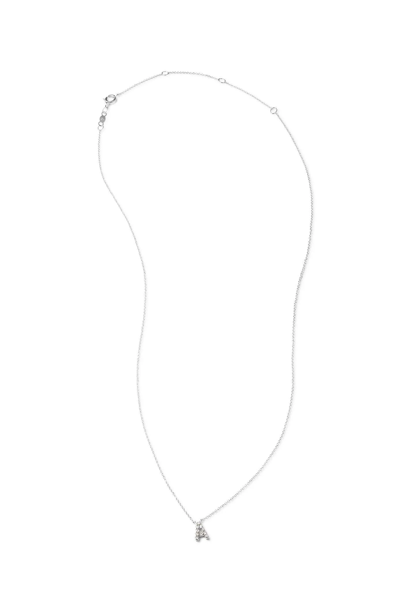 Covet 14kt Diamond Pavé Initial Letter Necklace | Yellow Gold - Final Sale sold by Stella & Dot product image thumbnail 5