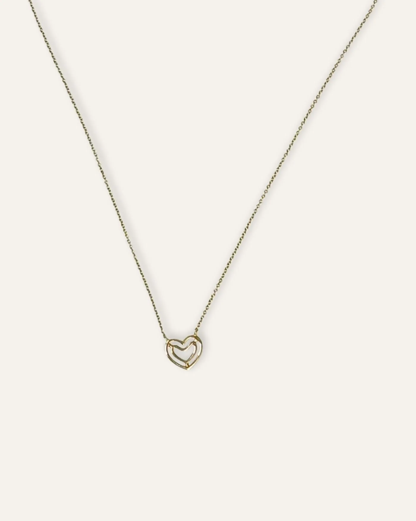Covet 14kt Gold Heart Necklace -Never Released sold by Stella & Dot