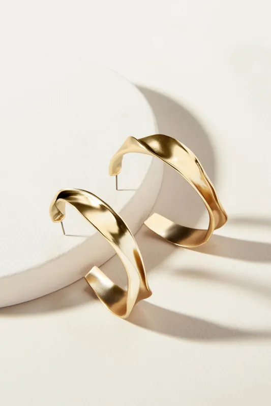 Twist Hoop Earrings sold by Stella & Dot