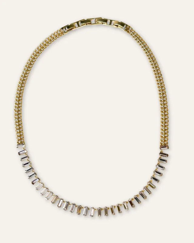 Baguette Crystal Sparkle Necklace - Final Sale sold by Stella & Dot