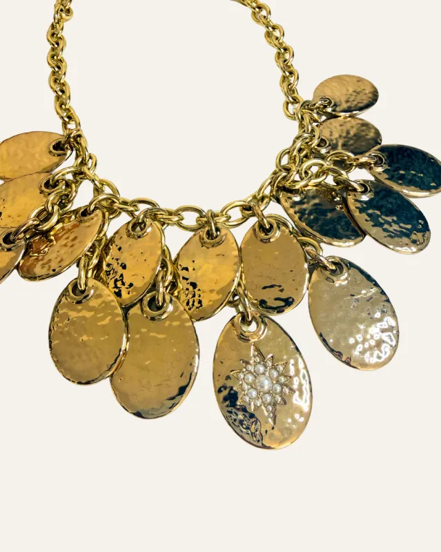 Pearl Starburst Statement Necklace-Two of a Kind sold by Stella & Dot