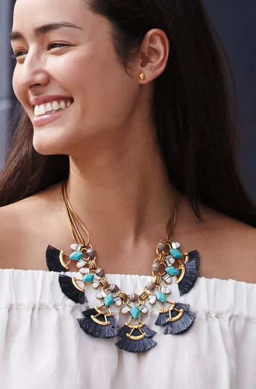 Lotus Tassle Necklace sold by Stella & Dot
