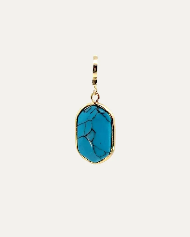 Tatum Turquoise Charm sold by Stella & Dot