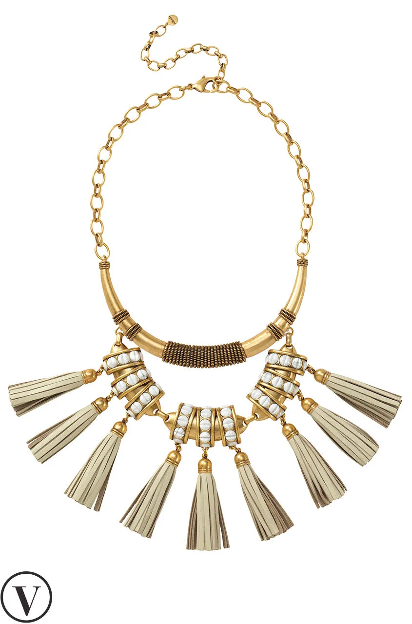 Versatile Tassle Statement Necklace sold by Stella & Dot product image thumbnail 2