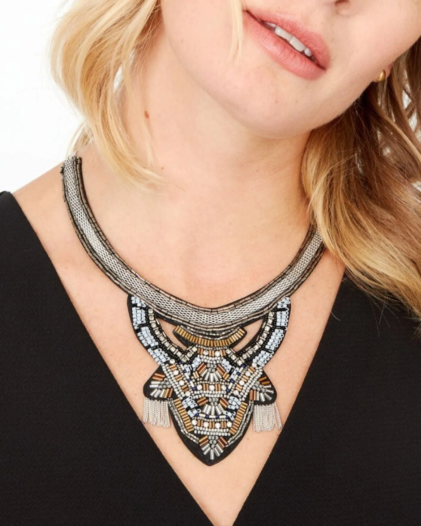 Emma Statement Necklace sold by Stella & Dot product image thumbnail 2