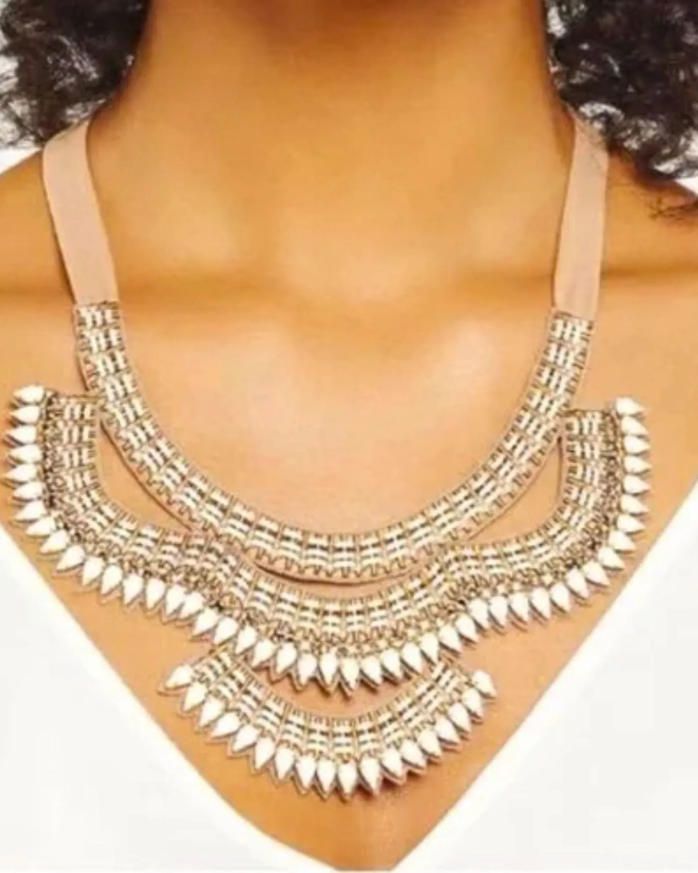 Tiered Florence Statement Necklace sold by Stella & Dot product image thumbnail 3