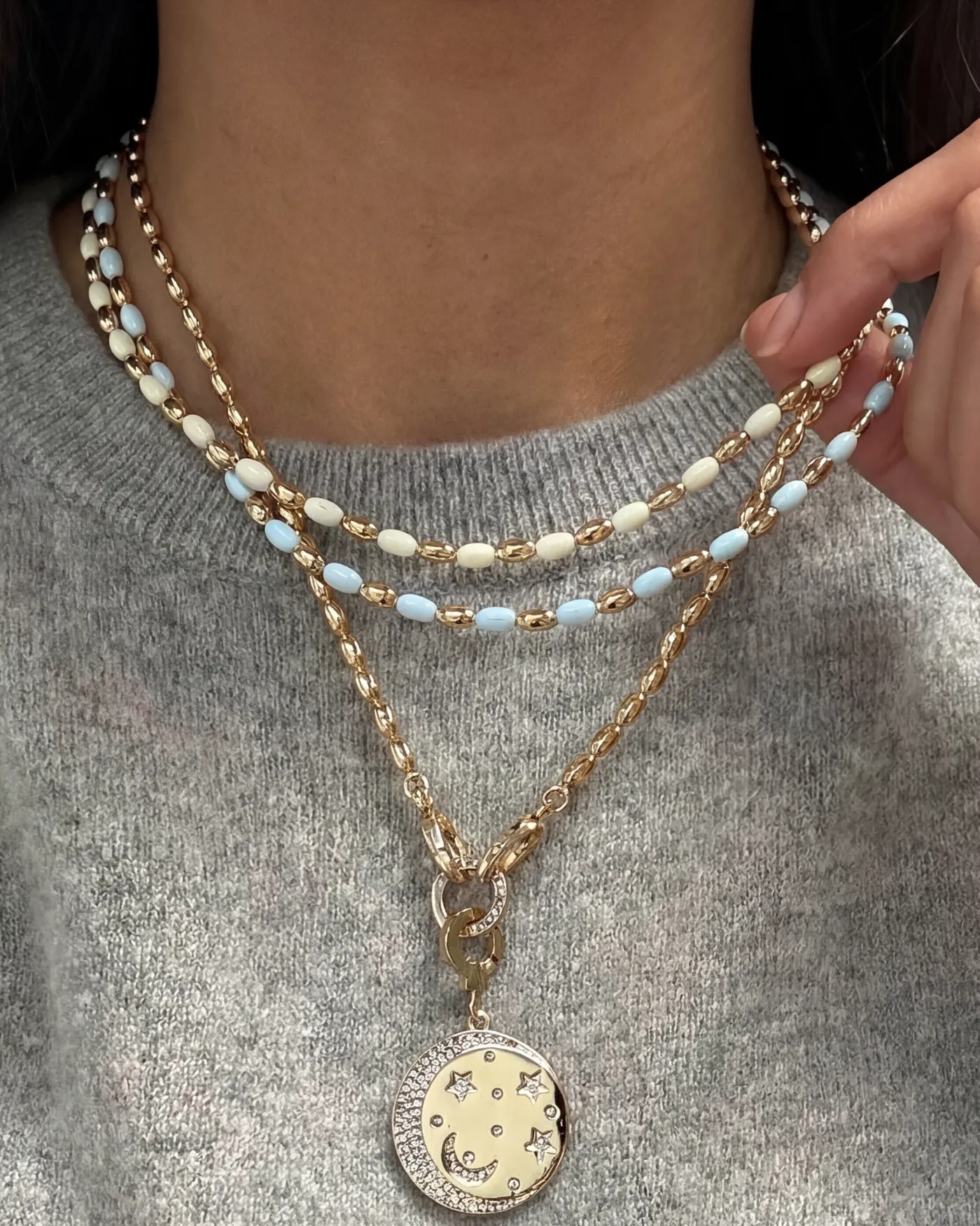 Joie Necklace | Gold sold by Stella & Dot product image thumbnail 5