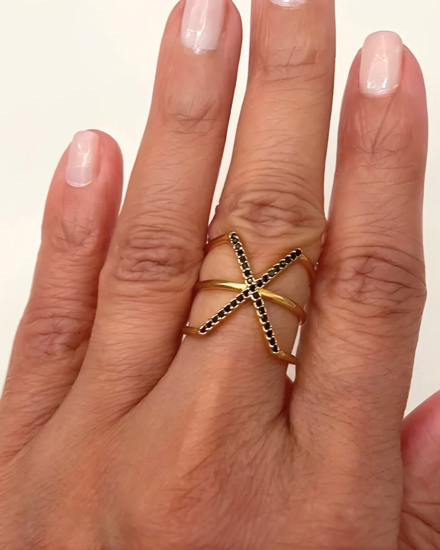 Pave Sphinx Ring | Gold sold by Stella & Dot product image thumbnail 2