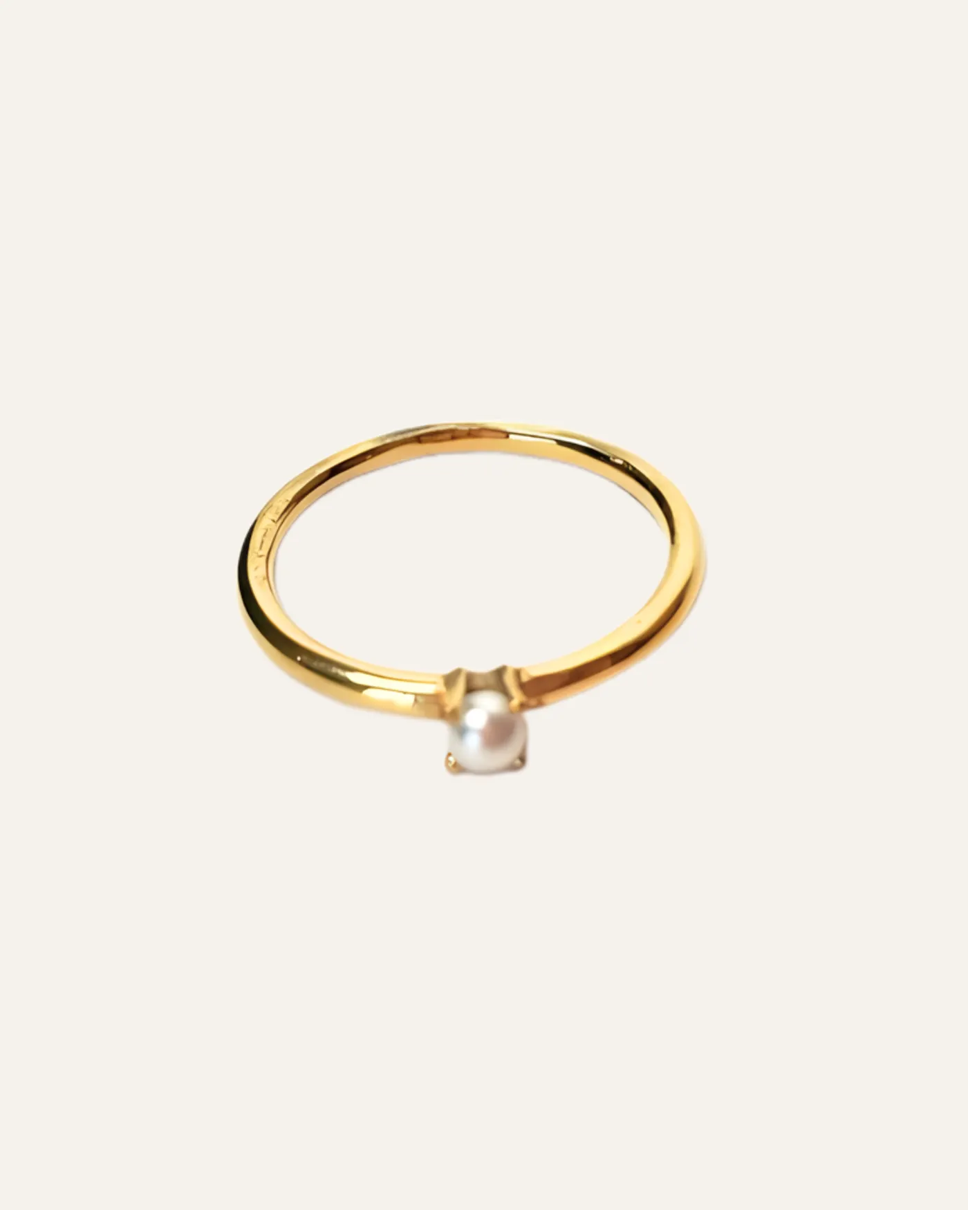 Everyday Pearl Stacking Ring | Gold sold by Stella & Dot product image thumbnail 2