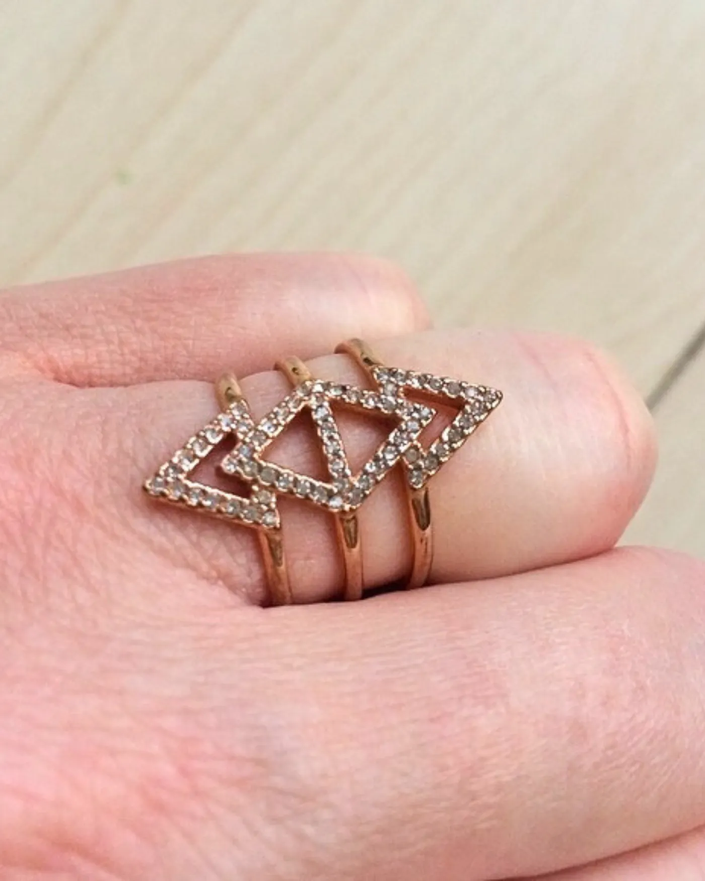 Pave Spear Ring | Rose Gold sold by Stella & Dot product image thumbnail 2