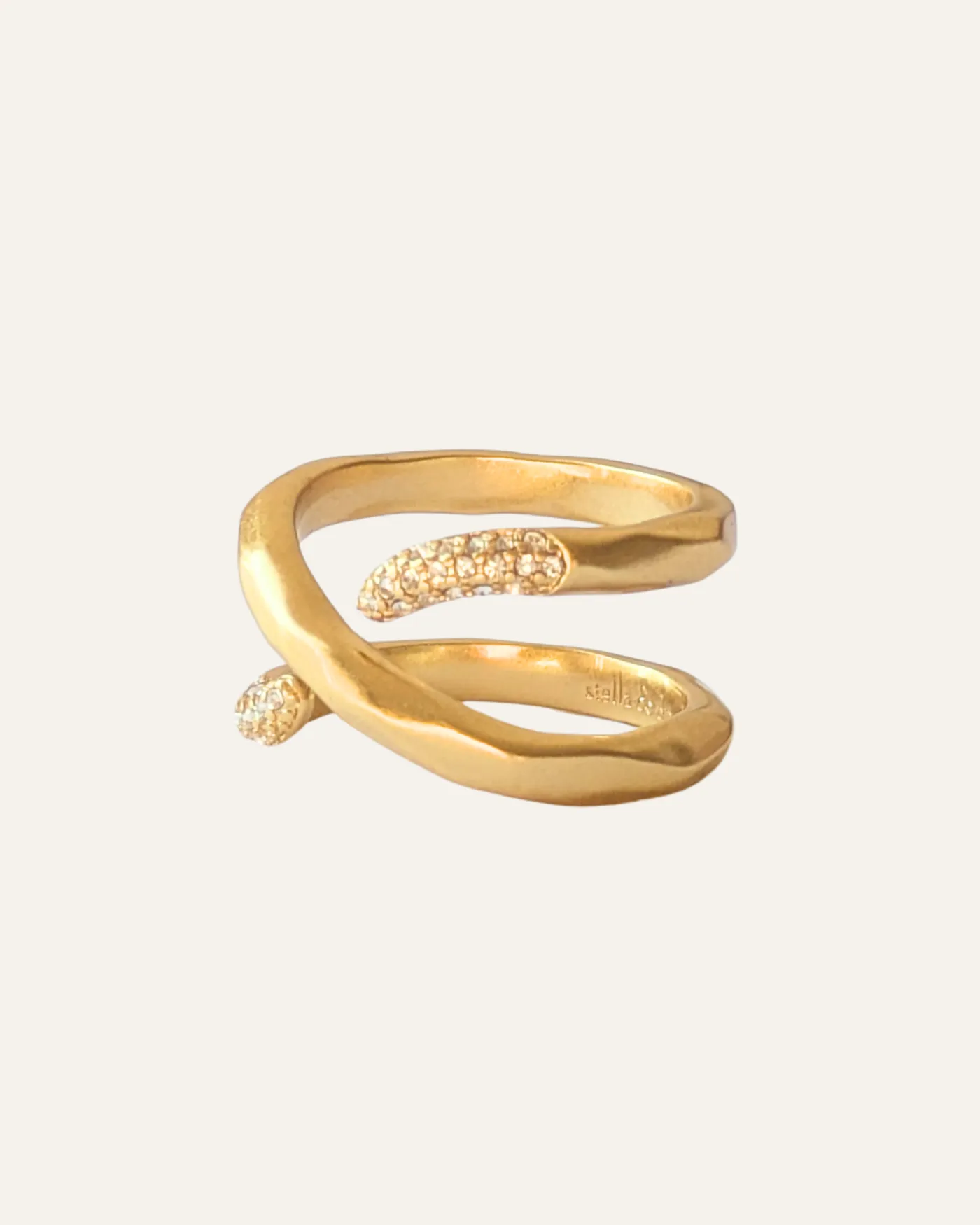 Aveda Wrap Ring | Gold sold by Stella & Dot