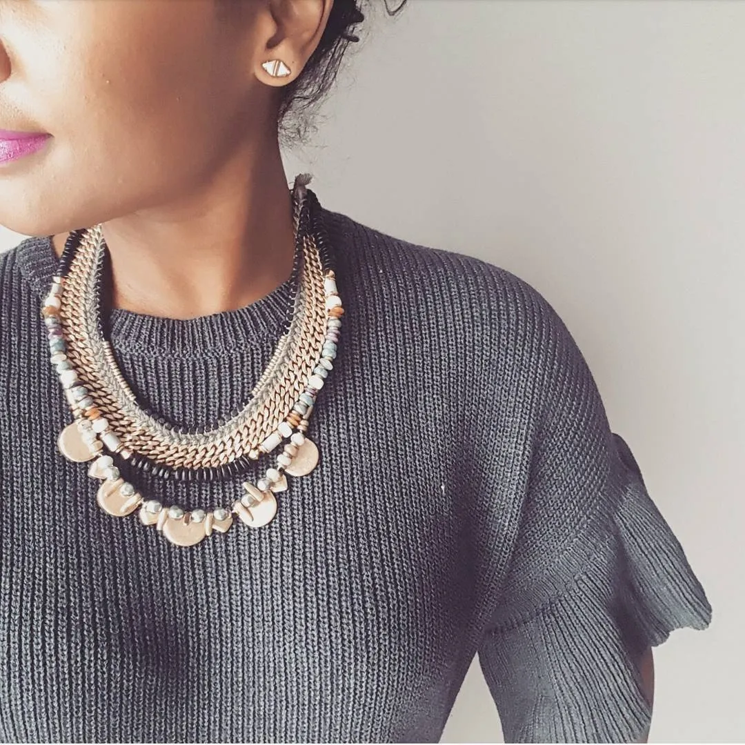 Collette Versatile Statement Necklace sold by Stella & Dot product image thumbnail 4