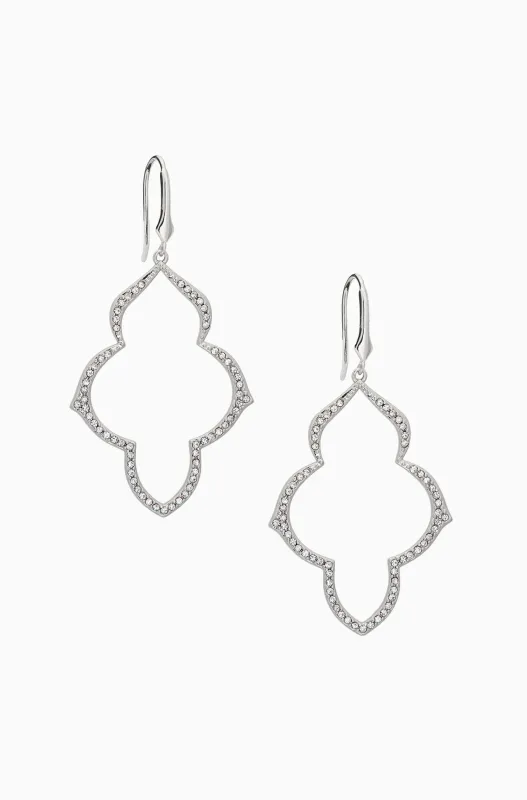 Pave Arabesque Chandelier Earrings sold by Stella & Dot